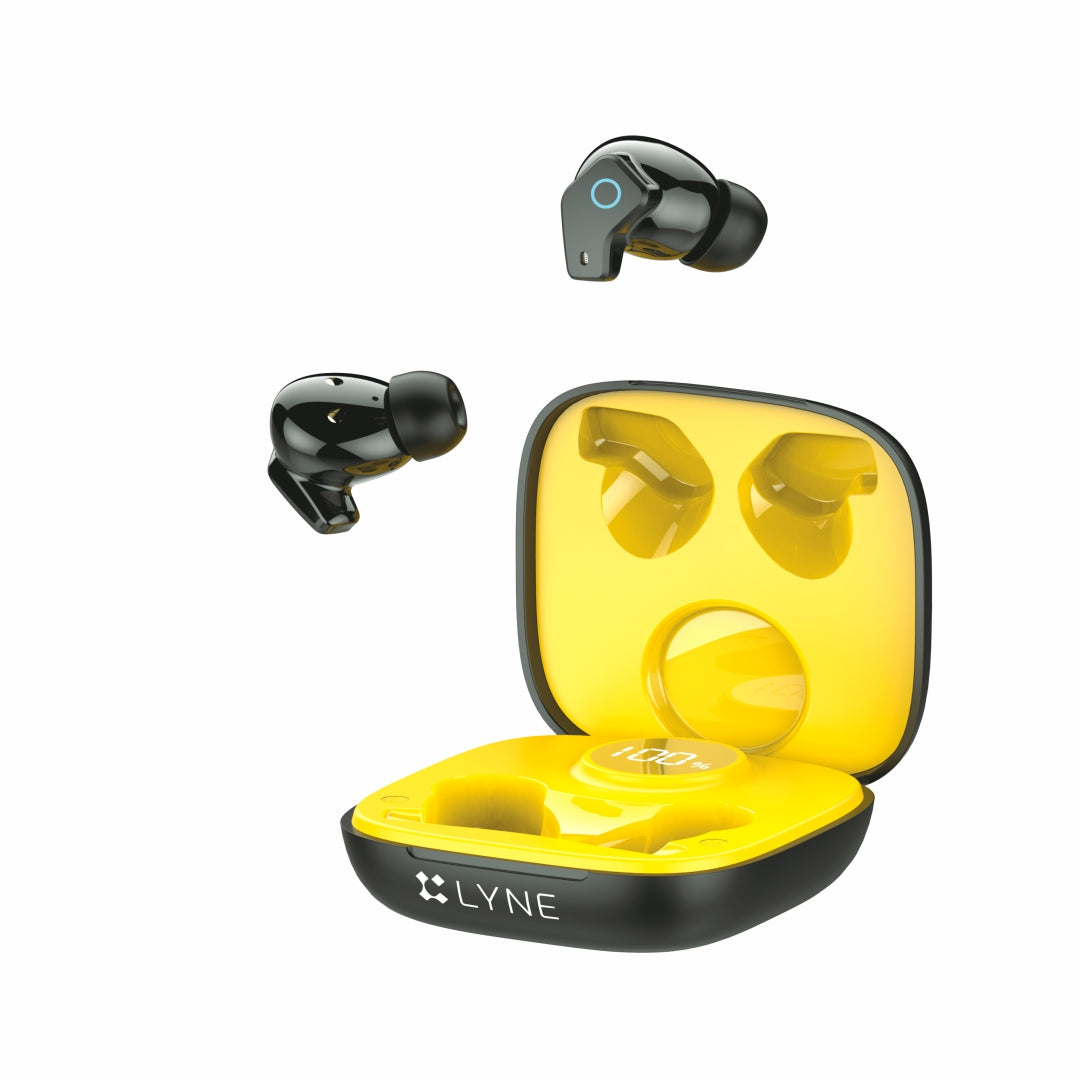 LYNE CoolPods 11 40 Hours Music Time True Wireless Earbuds with IPX4 Water Resistance