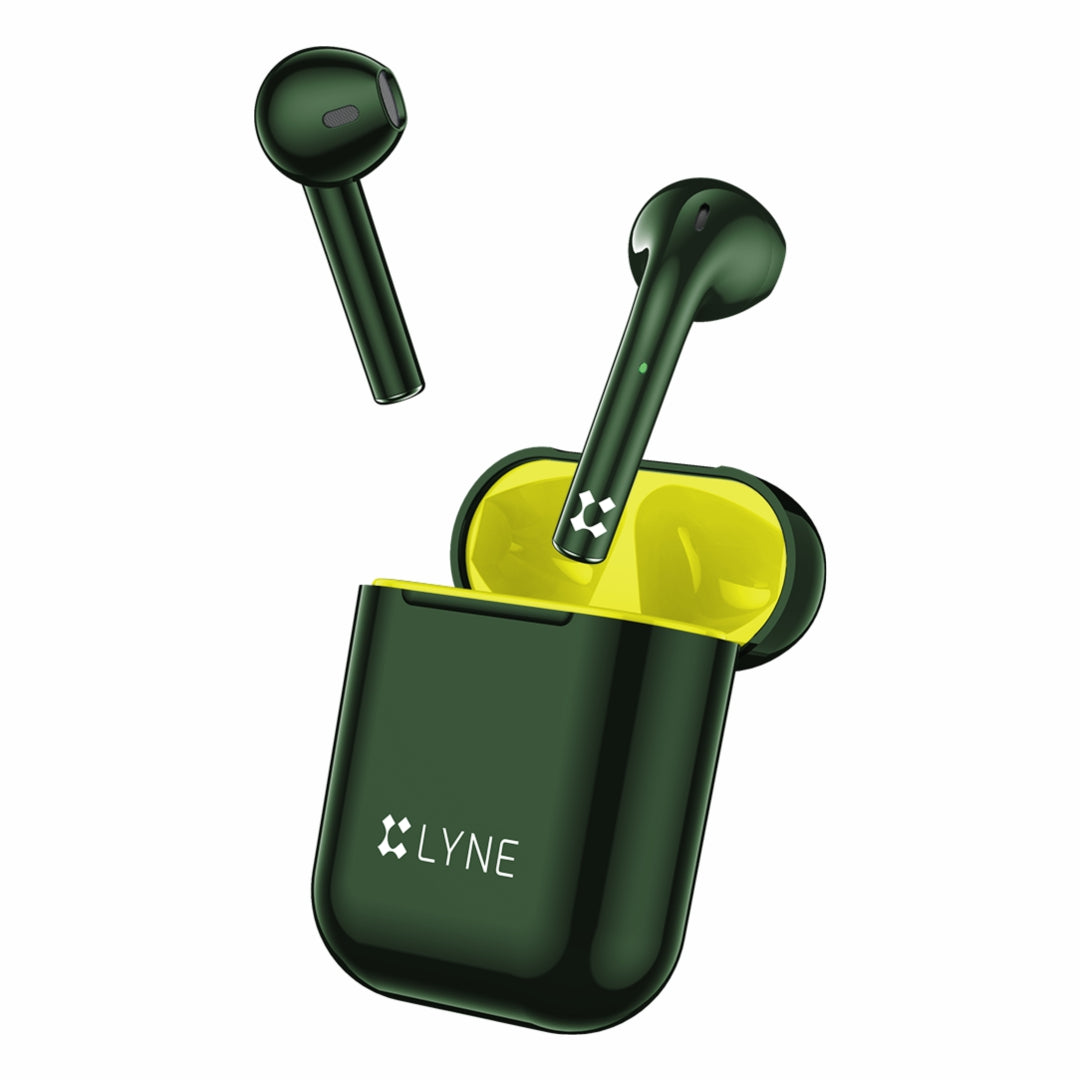 LYNE CoolPods 18 18 Hours Music Time True Wireless Earbuds with Quick Auto Pairing Feature