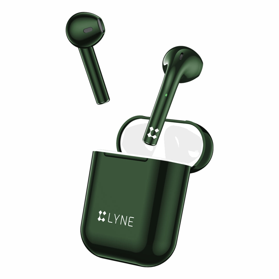 LYNE CoolPods 18 18 Hours Music Time True Wireless Earbuds with Quick Auto Pairing Feature
