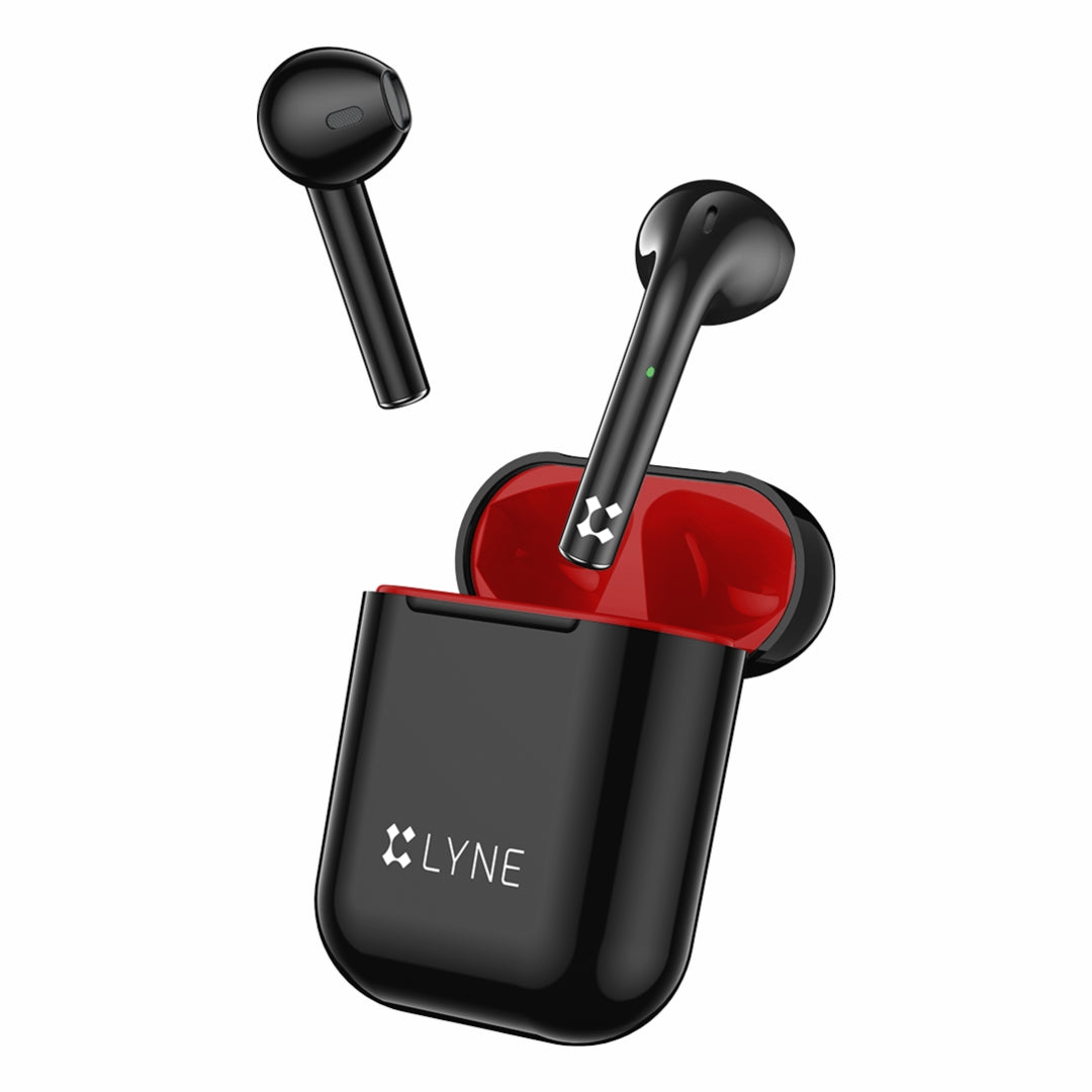 LYNE CoolPods 18 18 Hours Music Time True Wireless Earbuds with Quick Auto Pairing Feature