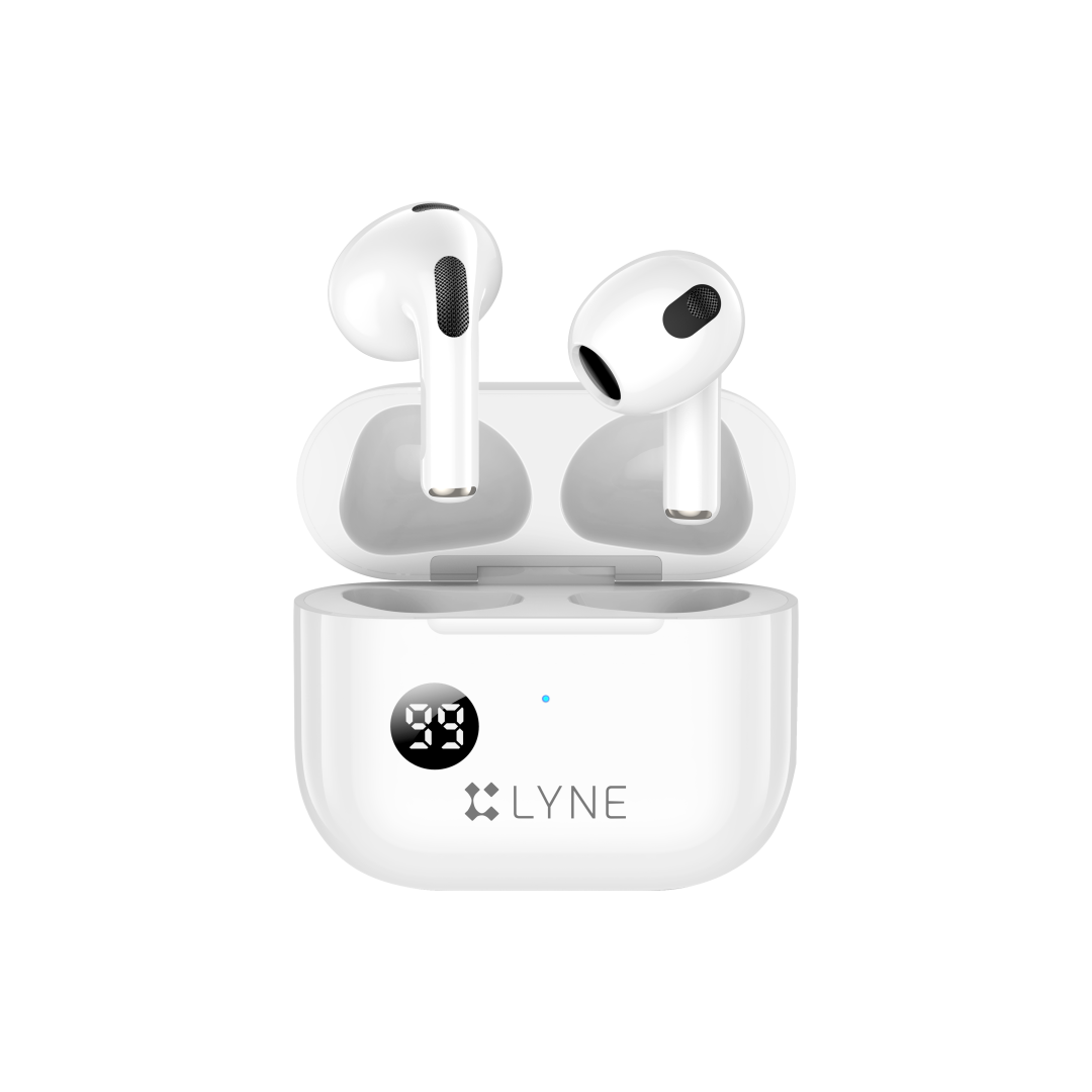 LYNE CoolPods 5 36 Hours Music Time True Wireless Earbuds with IPX4 Water Resistance