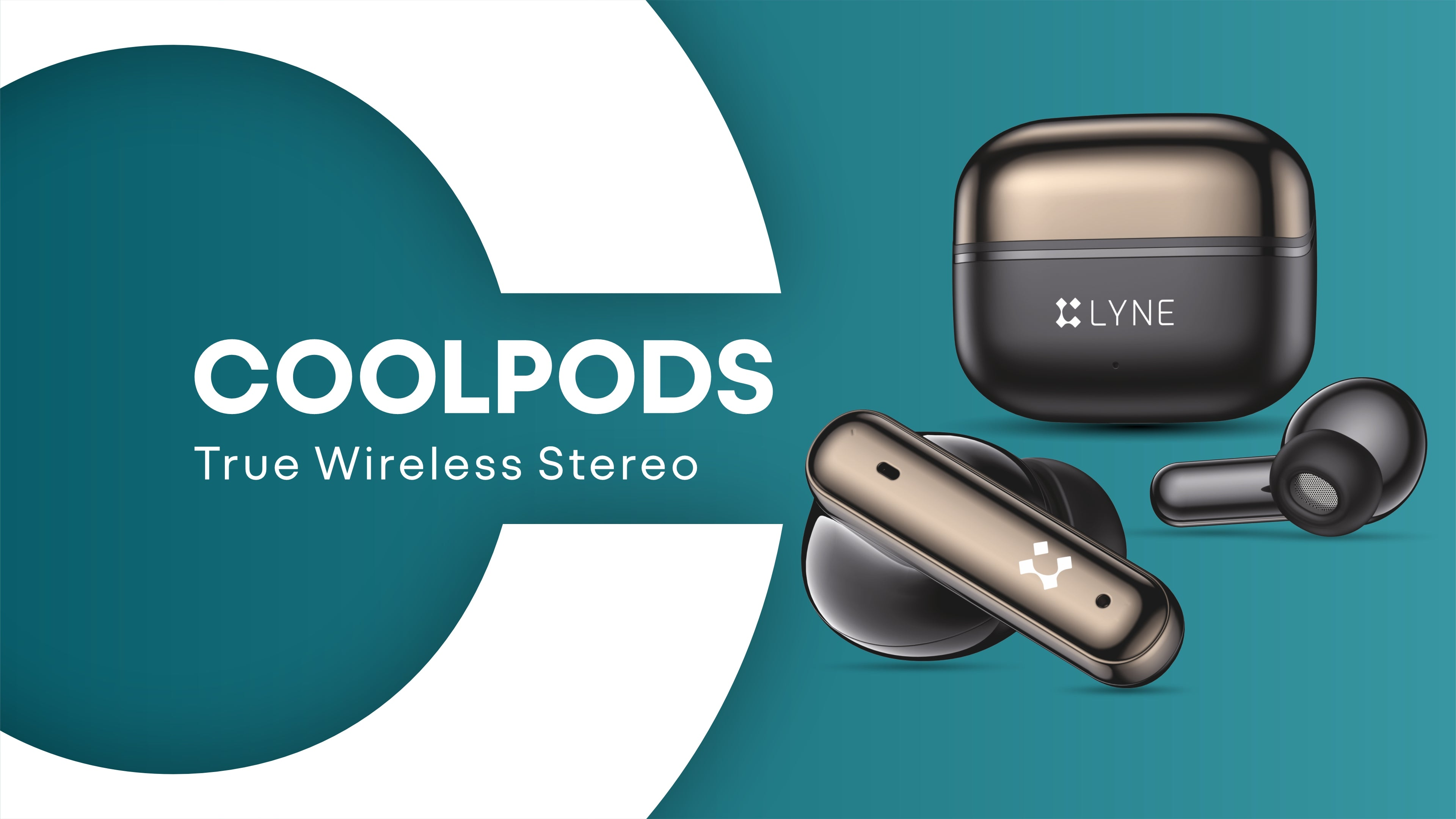 LYNE Coolpods 8 True Wireless Earbuds