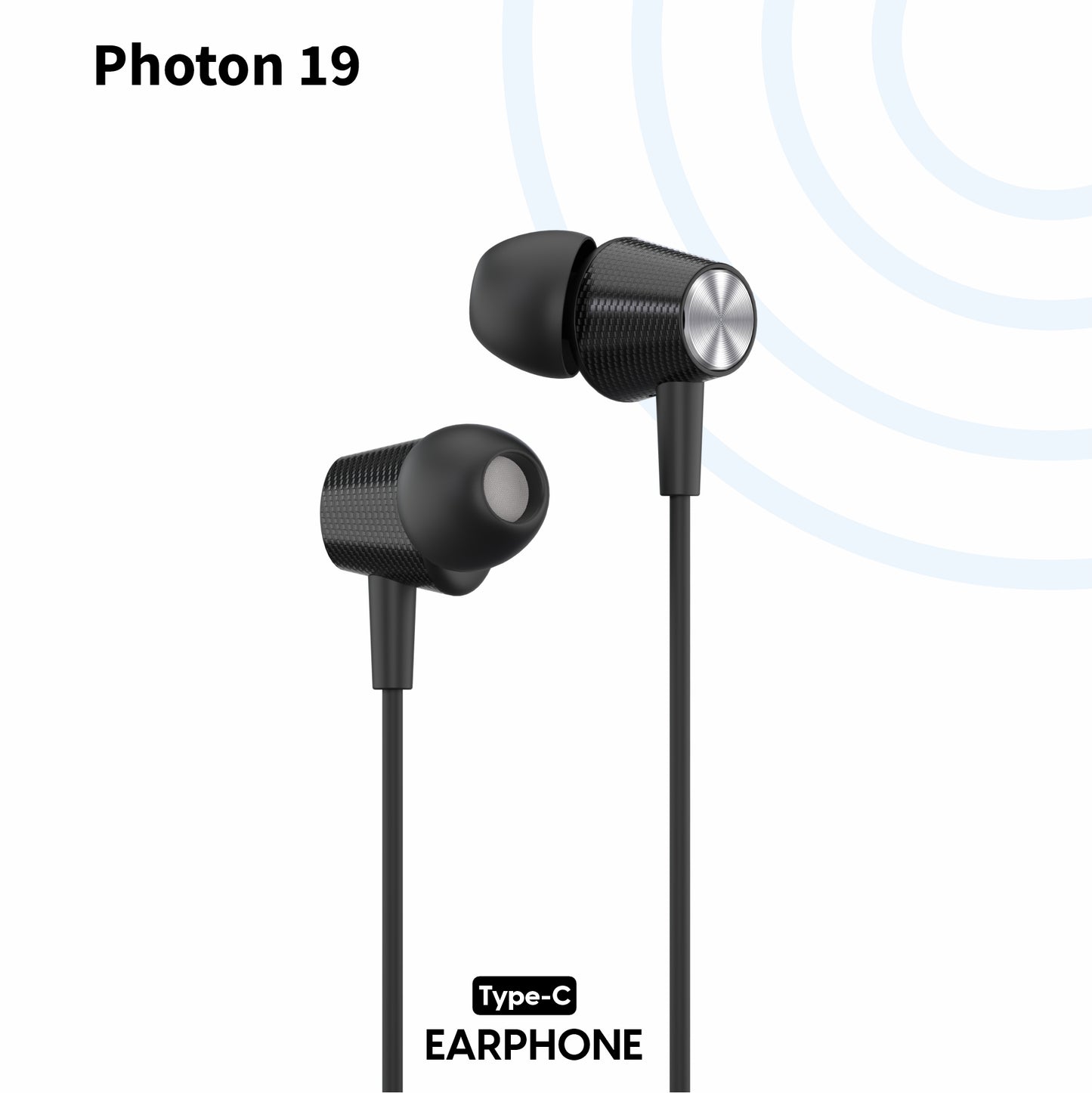 LYNE Photon 19 Wired Earphone with Type-C Connector & Sweat Resistance