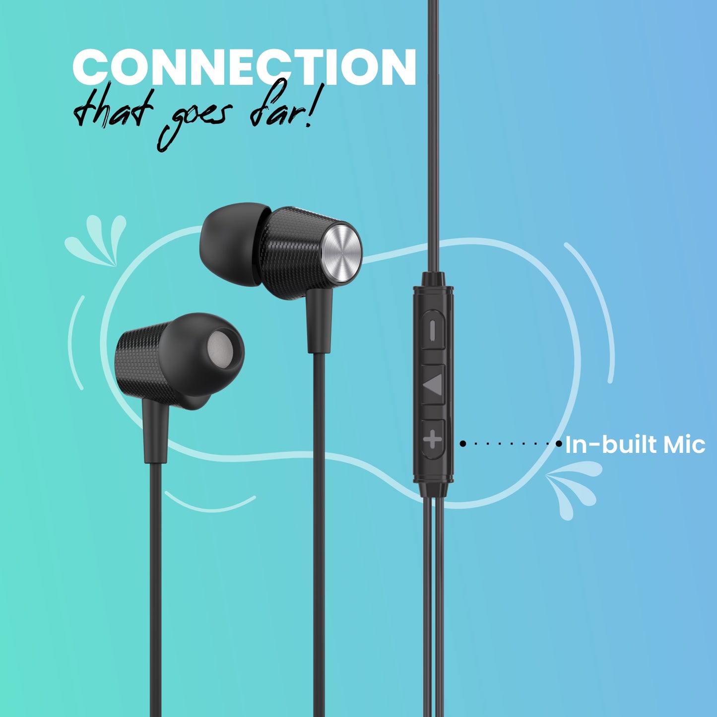 LYNE Photon 19 Wired Earphone with Type-C Connector & Sweat Resistance