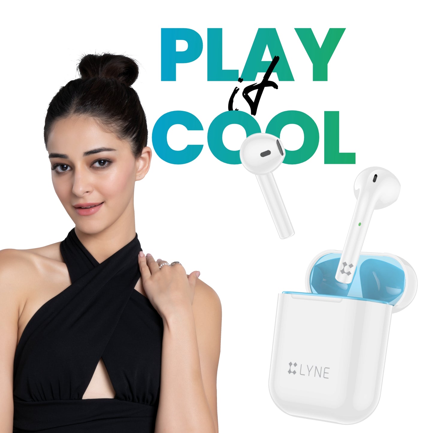 LYNE CoolPods 18 18 Hours Music Time True Wireless Earbuds with Quick Auto Pairing Feature