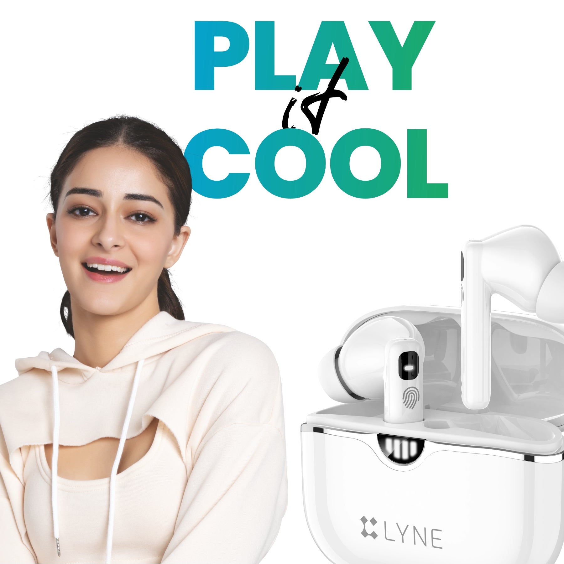 LYNE Coolpods 19 Wireless Earbuds with ENC