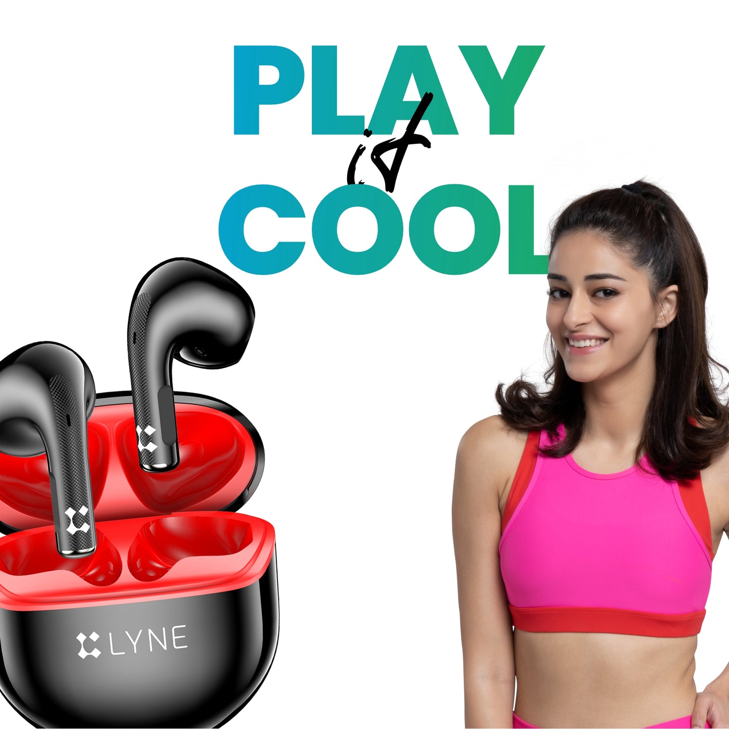 LYNE CoolPods 2 20 Hours Music Time True Wireless Earbuds