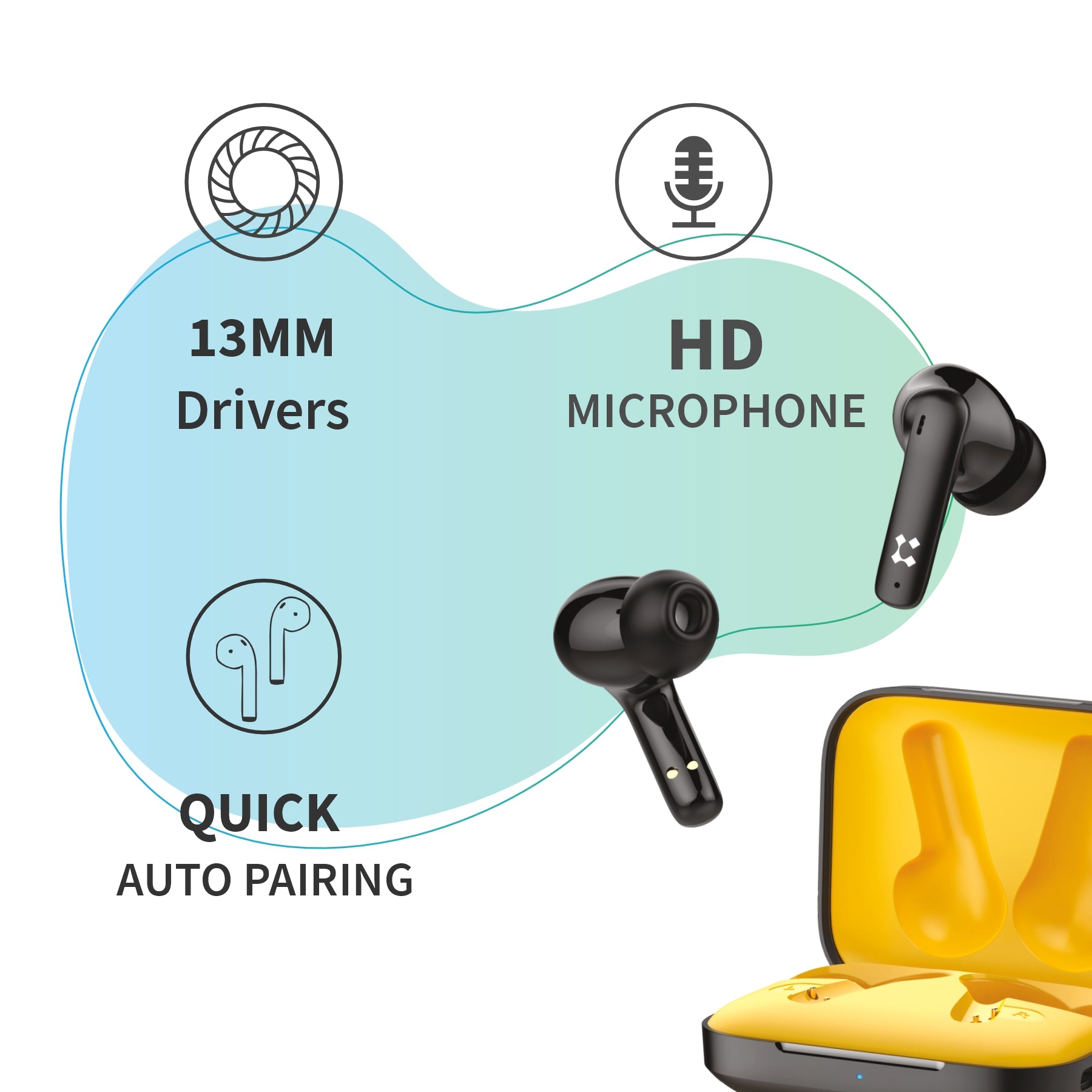 LYNE Coolpods 6 True Wireless Earbuds