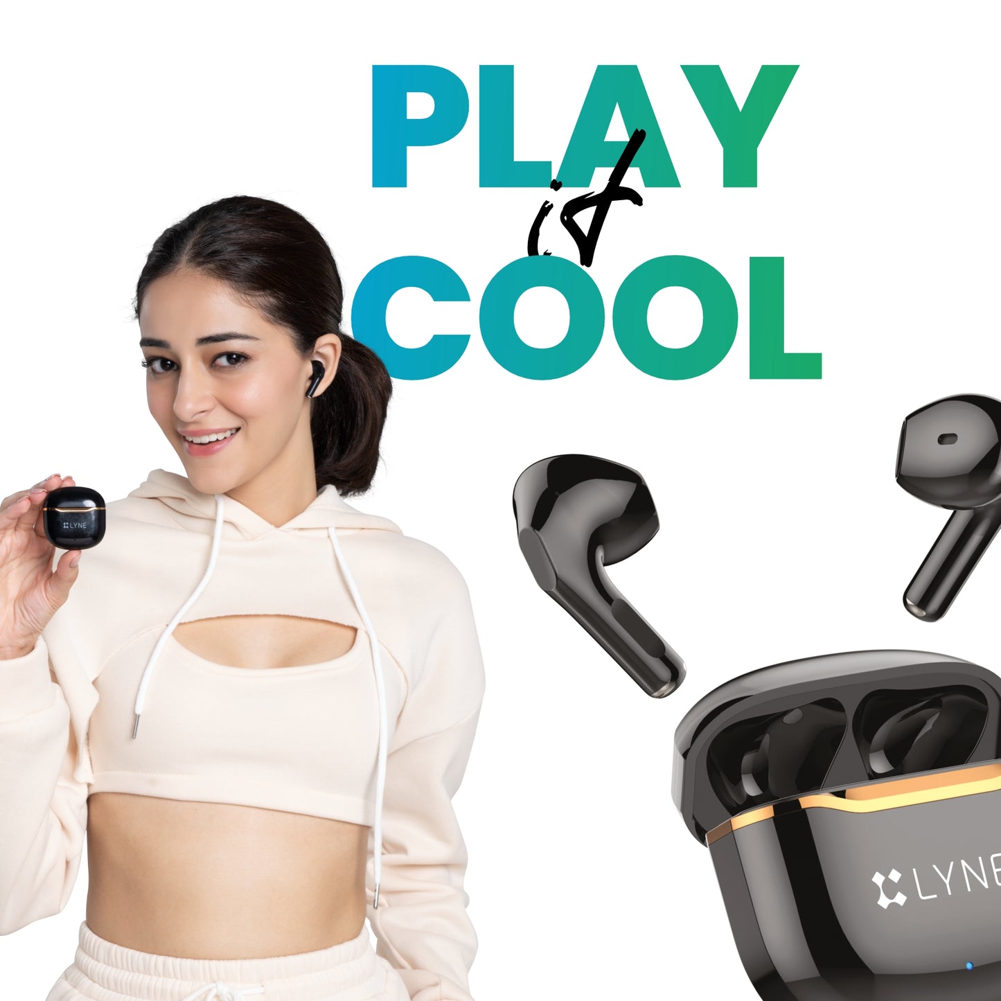 LYNE CoolPods 7 24 Hours Music Time True Wireless Earbuds
