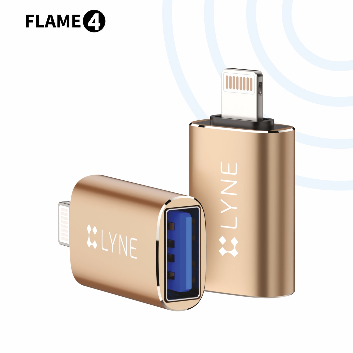 LYNE Flame 4 Lightning OTG Connector