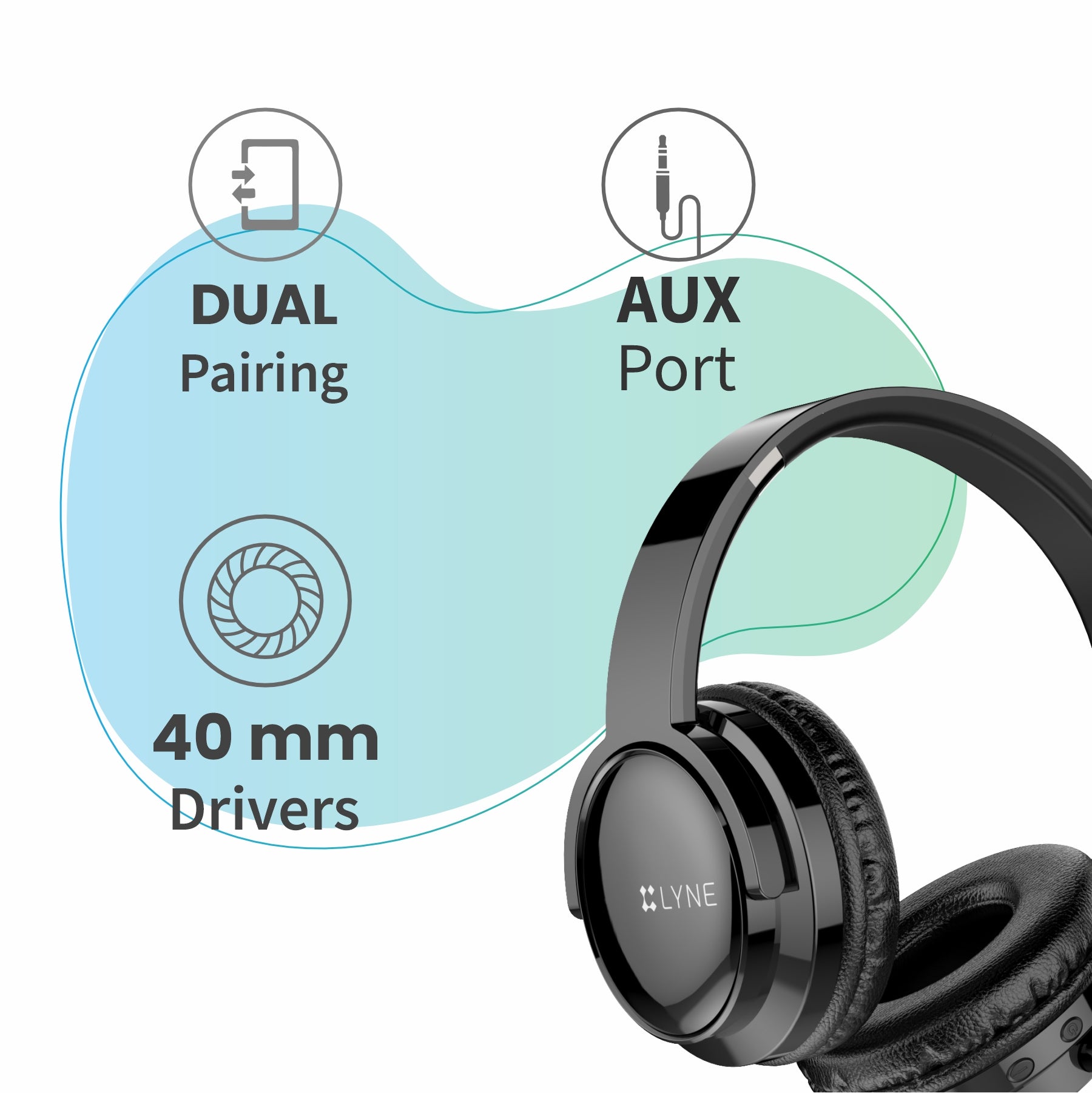 LYNE HYDRO 1 Wireless HeadPhones