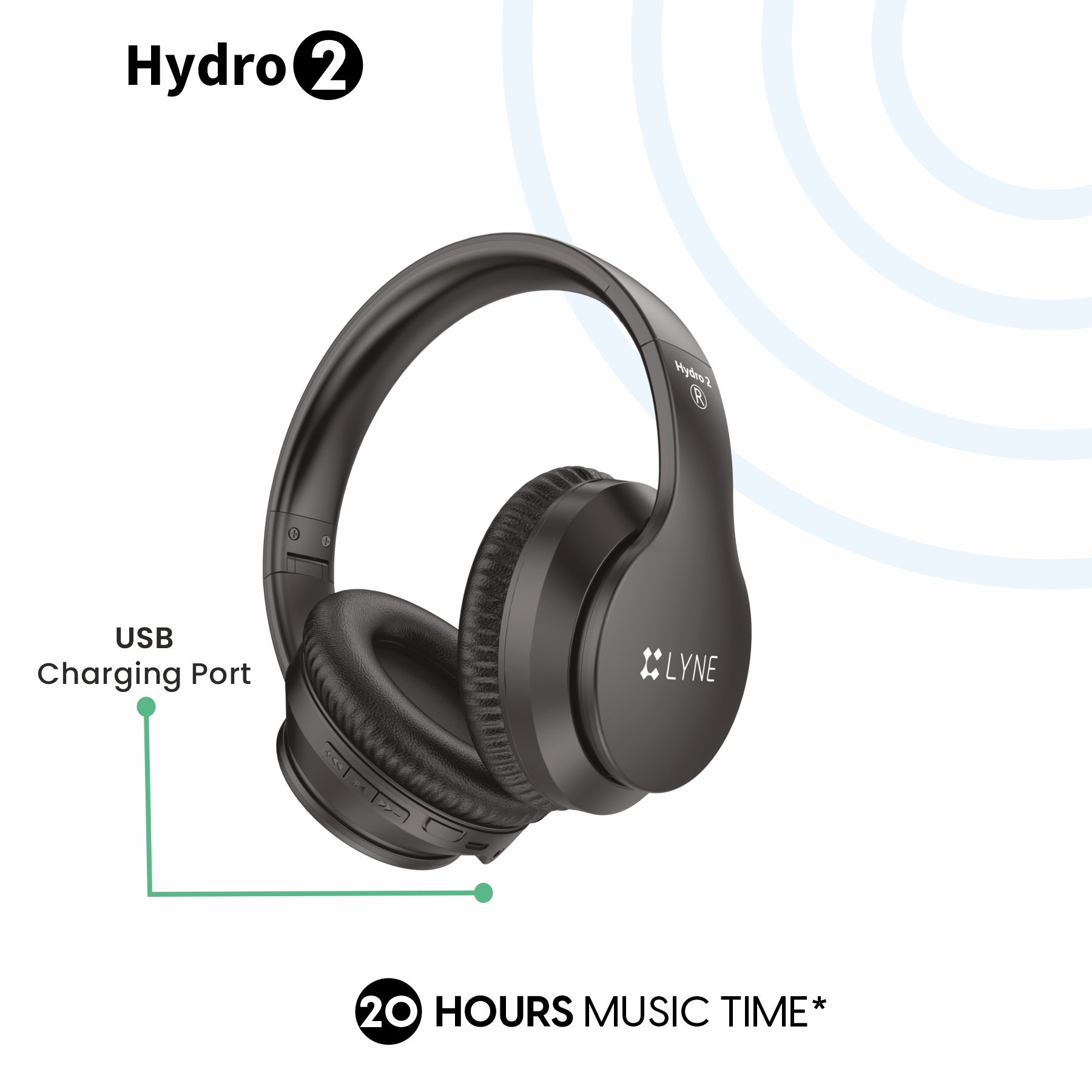 LYNE HYDRO 2 Wireless HeadPhones