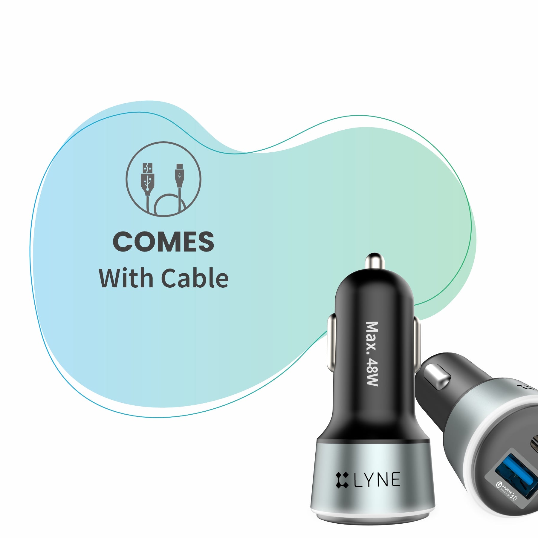 LYNE Piston 9 Car Chargers