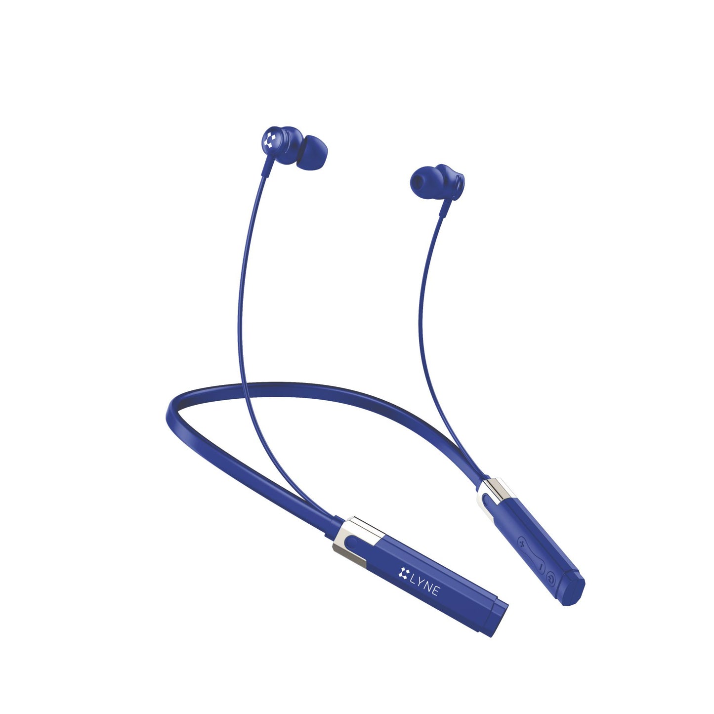 LYNE Rover 3 36 Hours Music Time Bluetooth Neckband with Dual Pairing Feature, Magnetic Earbuds & Mic