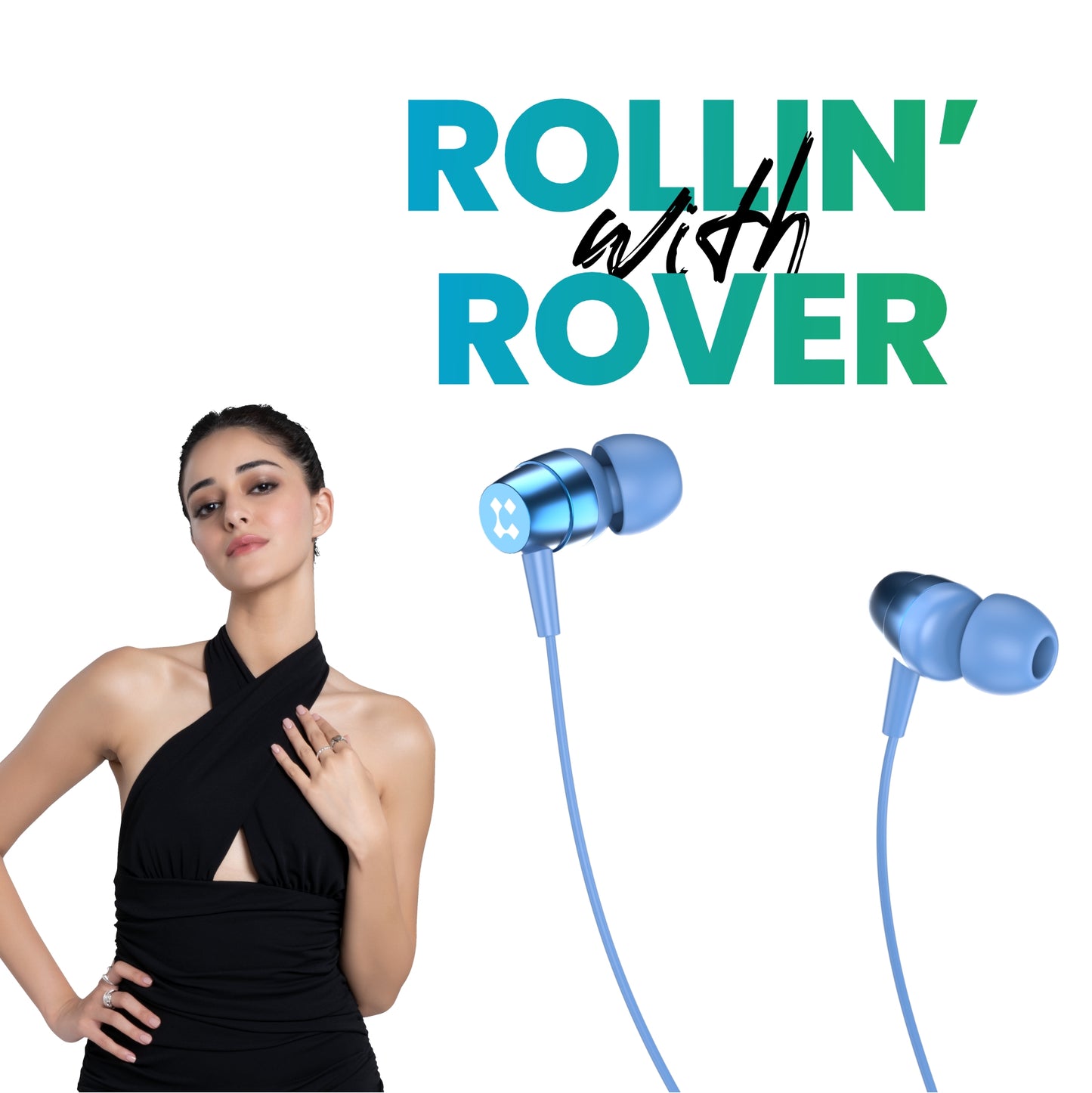 LYNE Rover 9 50 Hours Music Time Bluetooth Neckband with 40 MS Low Latency for Gaming Mode